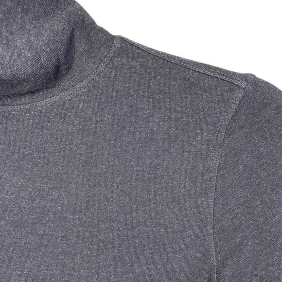 Kit and Ace - BRUSHED MOCK TURTLENECK in CHARCOAL - SIZE XS - Picture 4 of 9